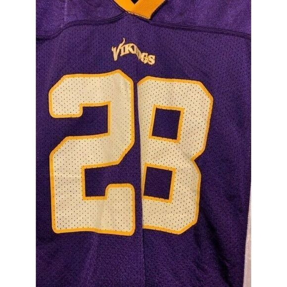 MINNESOTA VIKINGS ADRIAN PETERSON SIZE YOUTH LARGE 14-16 REEBOK JERSEY - Picture 4 of 6